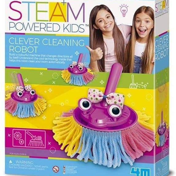 4M Steam Clever Cleaning Robot - Ourkids - 4M