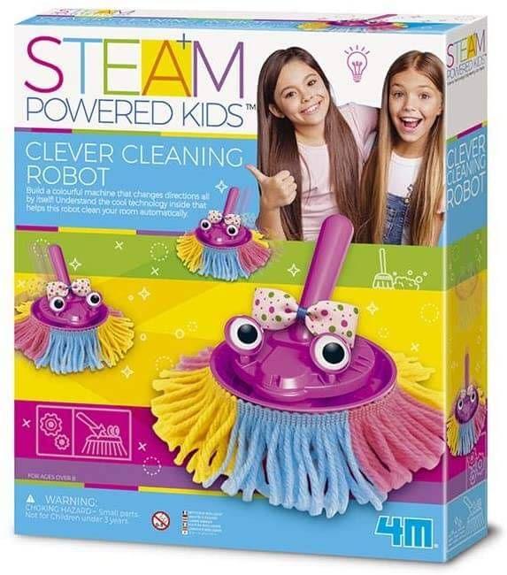 4M Steam Clever Cleaning Robot - Ourkids - 4M