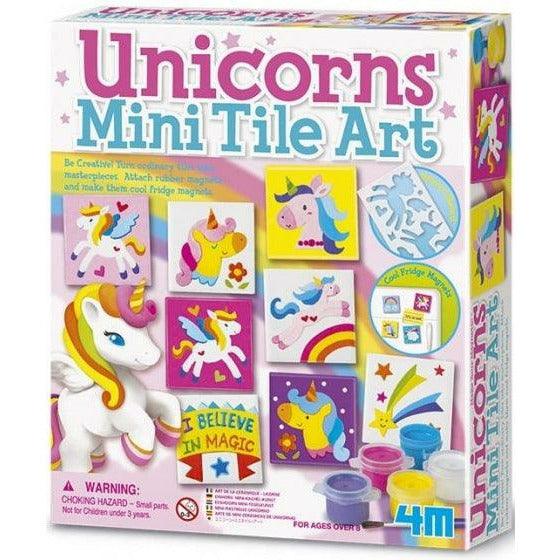4M Unicorns Mini Tile Art Kit - Ourkids - 4m