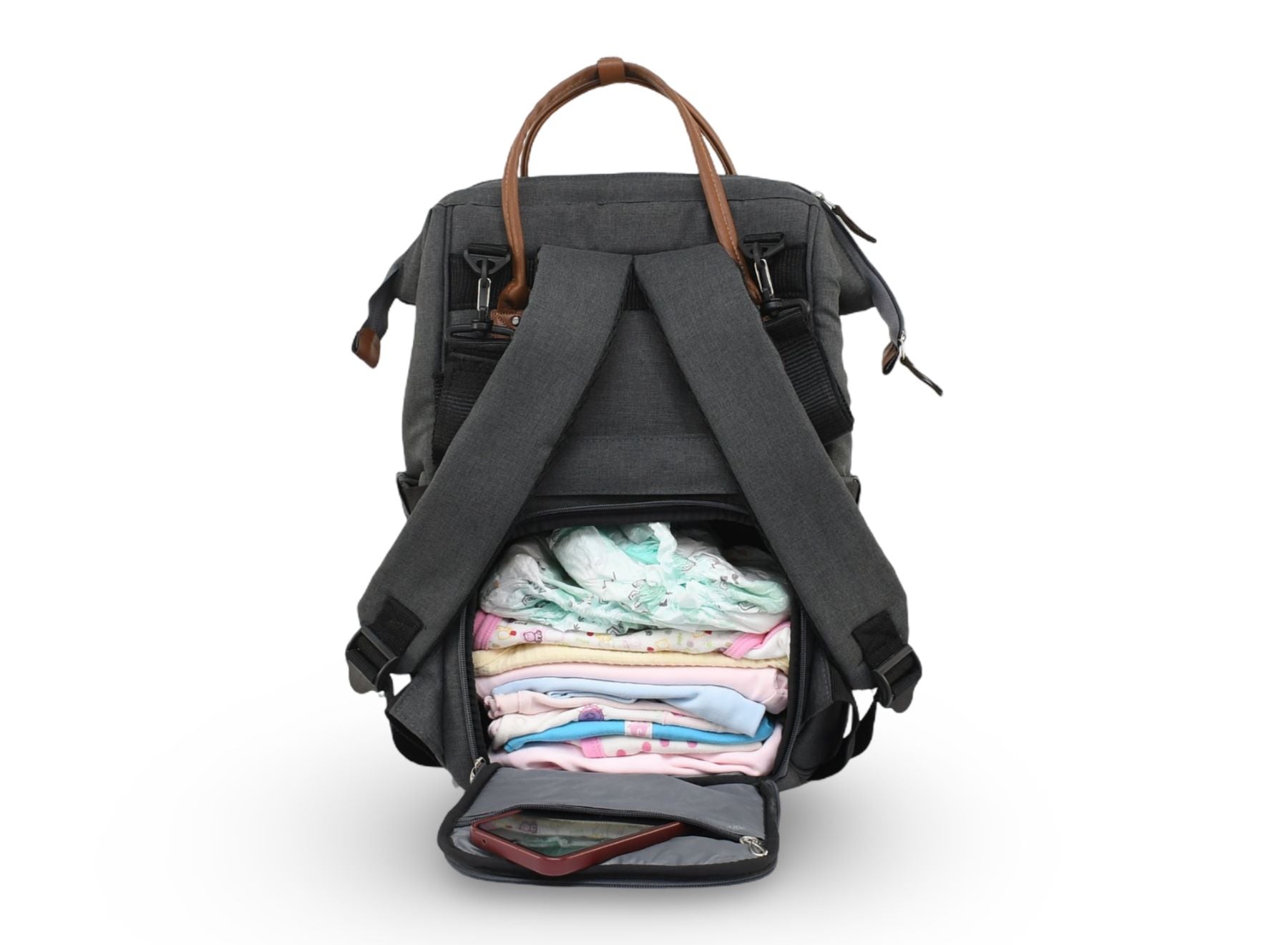 Petit Bebe Premium Max Diaper Bag  – Black