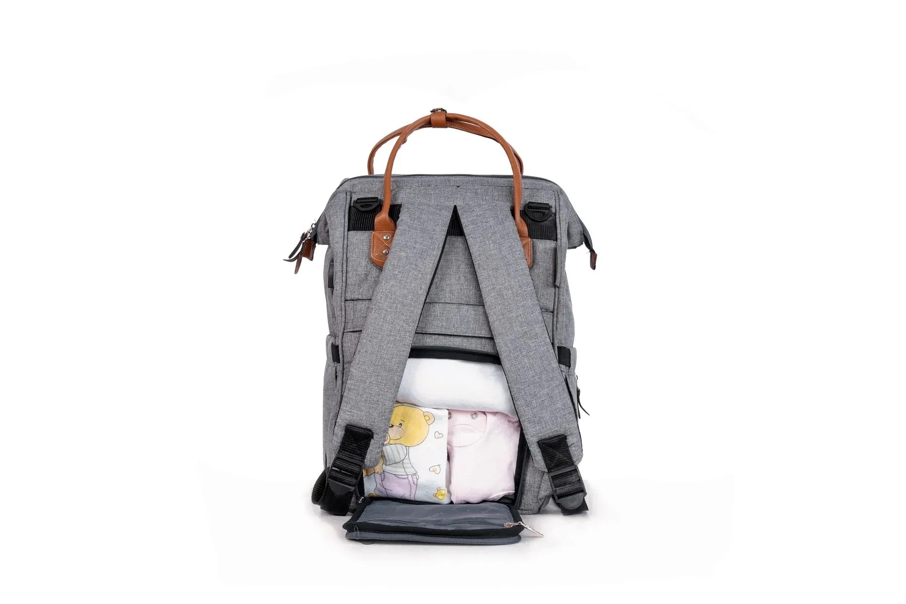 Petit Bebe Premium Max Diaper Bag – Grey