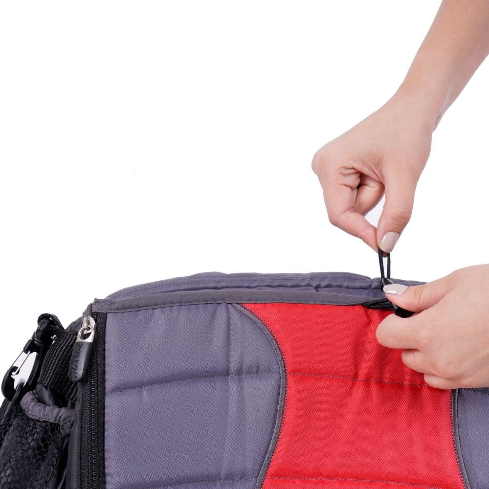 Petit Bebe Smart Gear S1 Diaper Bag – Red