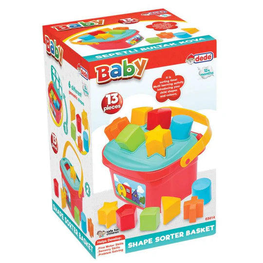 Dede Baby Shape Sorter Basket