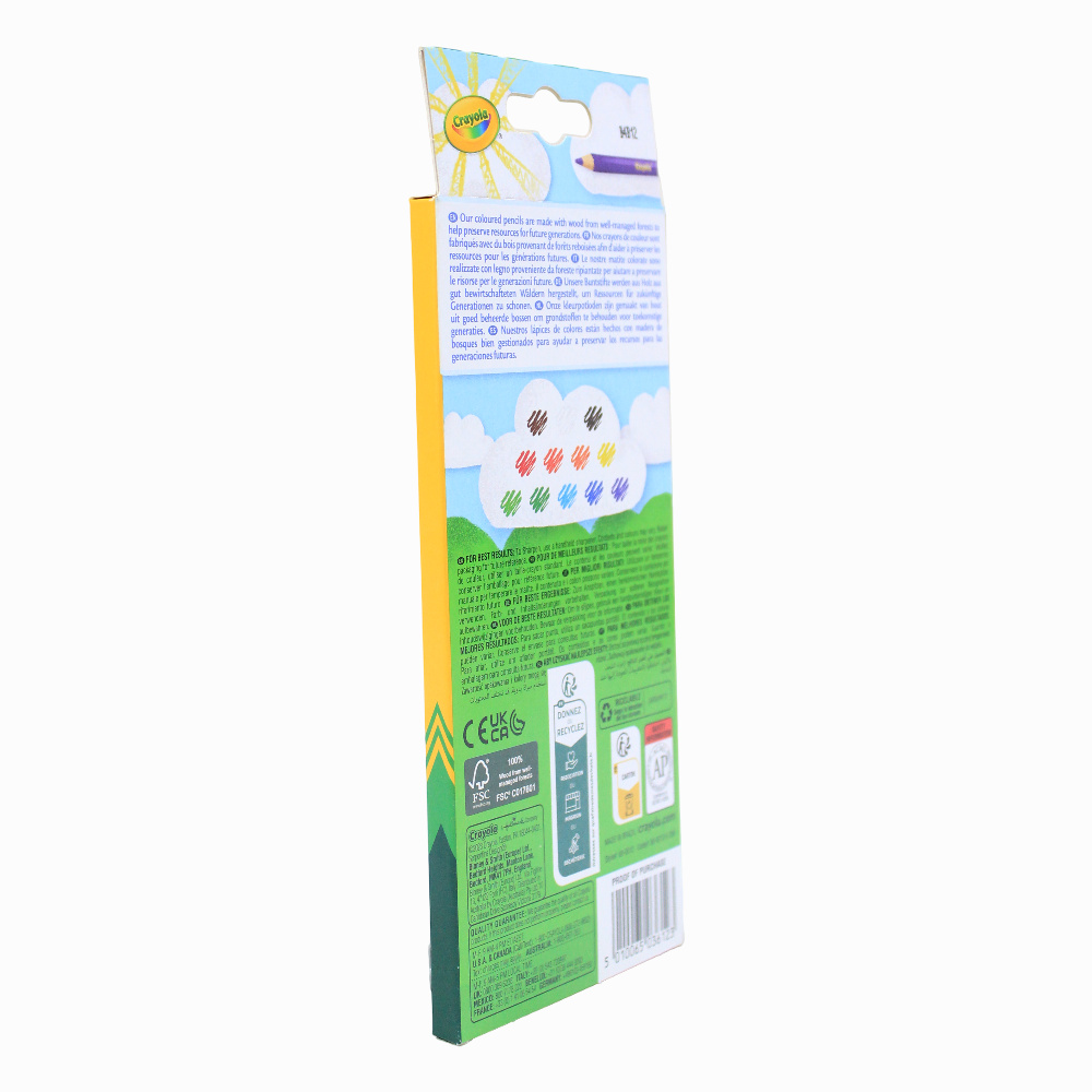 Crayola Colored Pencils – 12 Colors