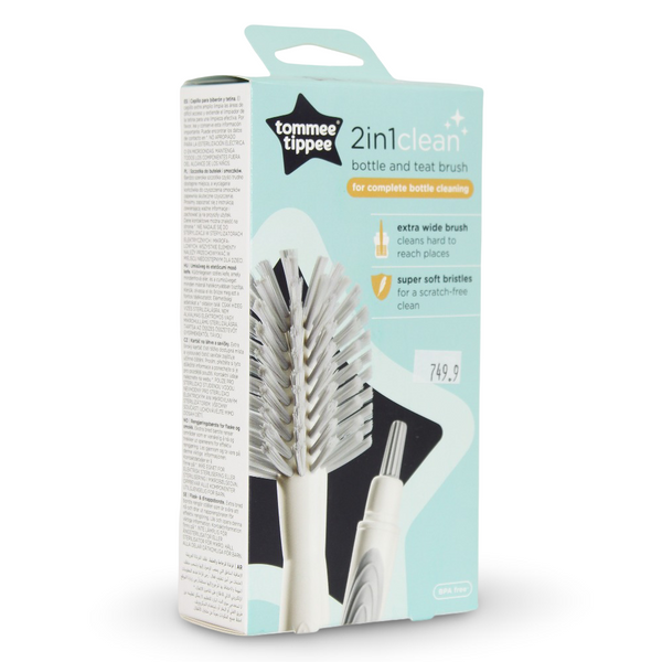 Tommee Tippee 2-in-1 Clean Bottle and Teat Brush