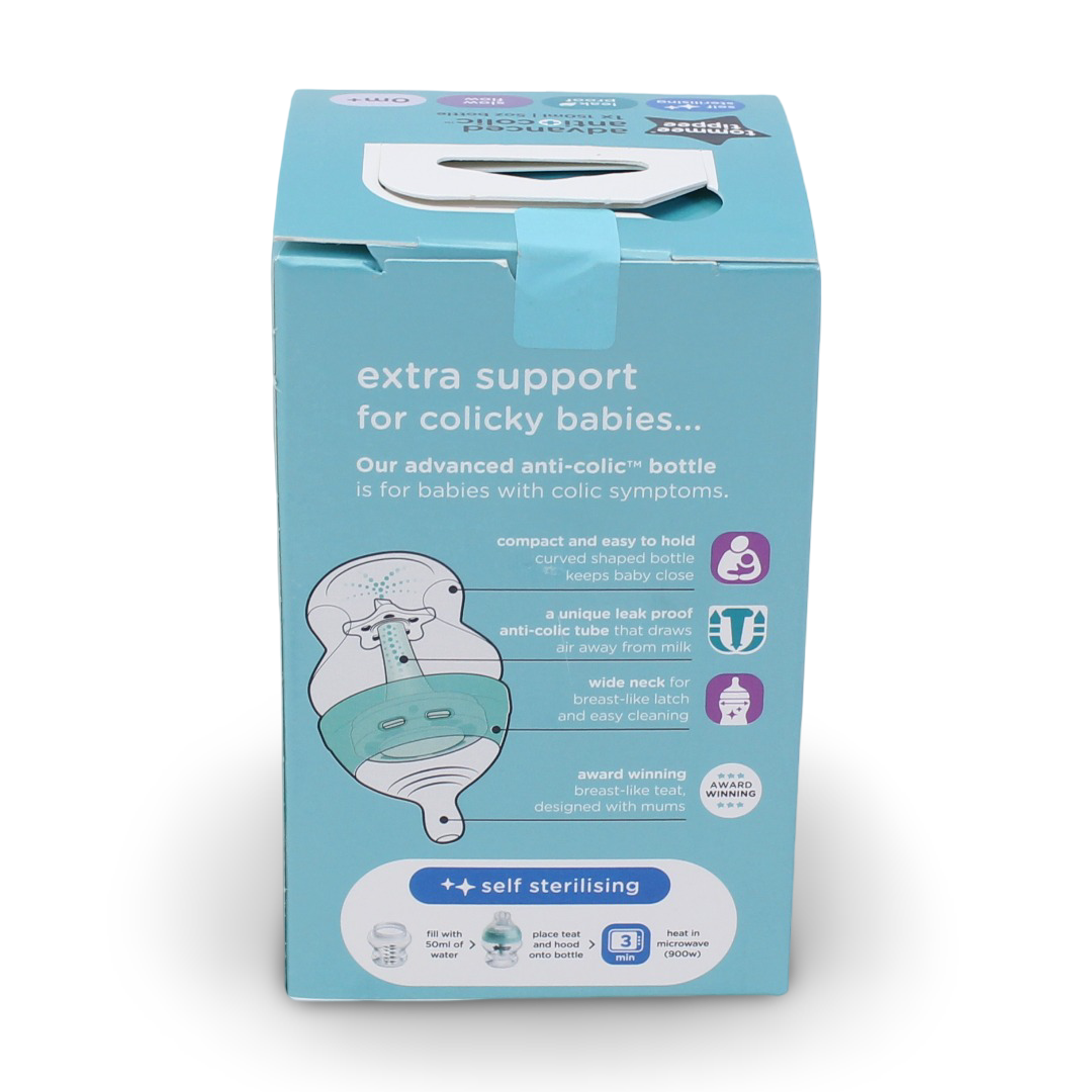 Tommee Tippee Advanced Anti-Colic Bottle 0m+ 150ml