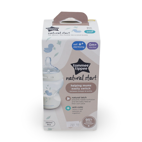 Feeding Bottle 260ml Natural Flow Design