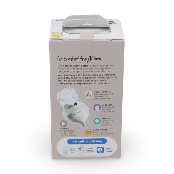Feeding Bottle 260ml Natural Flow Design