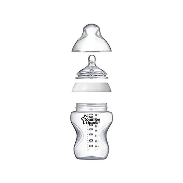 Tommee Tippee Baby Feeding Bottles 260ml – Pack of 2