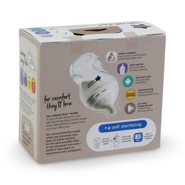 Tommee Tippee Natural Start Baby Bottle Set 260ml
