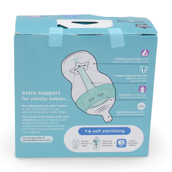 Tommee Tippee Advanced Anti-Colic Bottles 260ml (Pack of 2)
