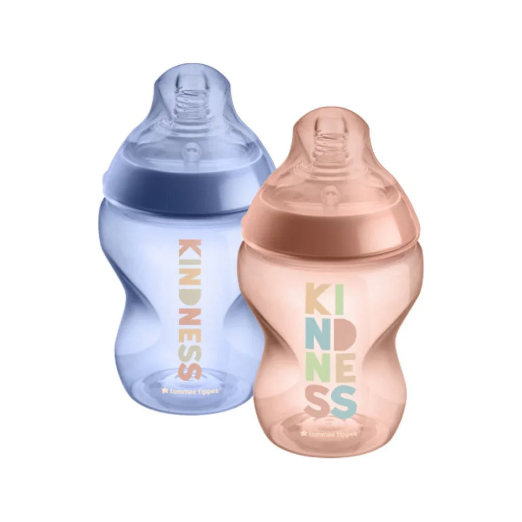 Pack of 2 - Tommee Tippee Feeding Bottle 260ml - Baby Essentials