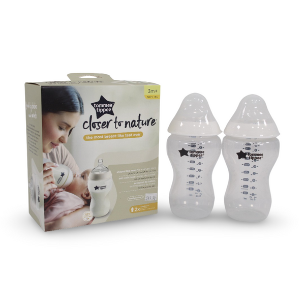 Tommee Tippee Closer to Nature 2 Baby Bottles 340ml