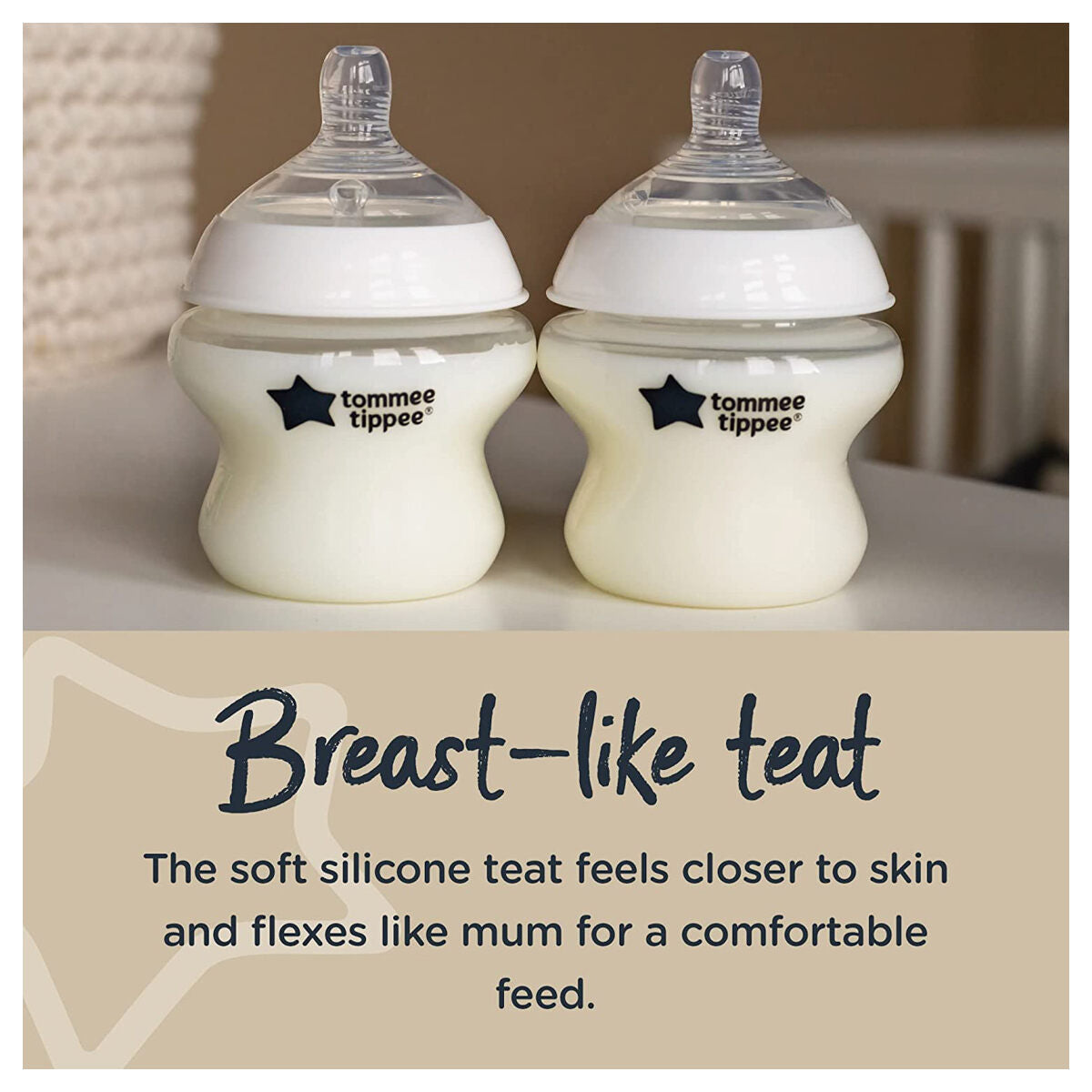 3-Pack Slow Flow Baby Bottles 150ml