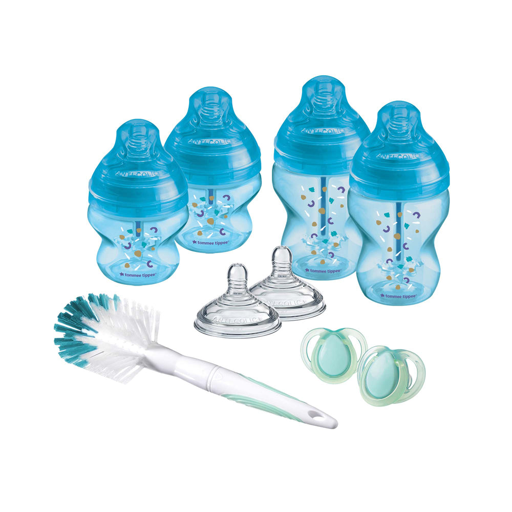 Tommee Tippee Advanced Anti-Colic Newborn Starter Set - Blue