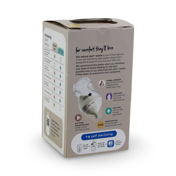 Tommee Tippee Natural Start Anti-Colic Baby Bottle 260ml