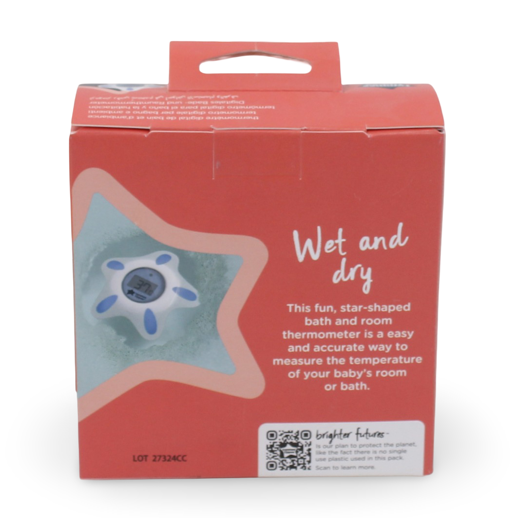 Tommee Tippee Inbath Digital Bath and Room Thermometer