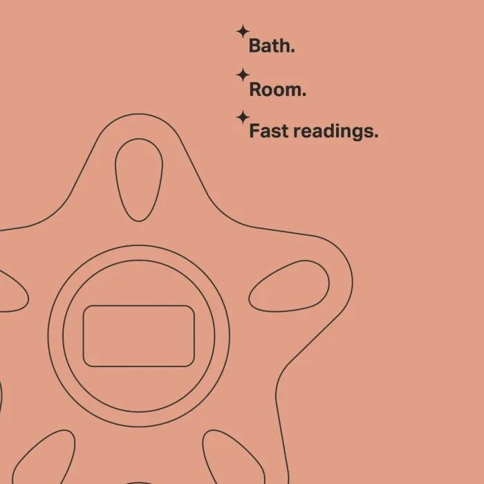 InBath Digital Bath and Room Thermometer
