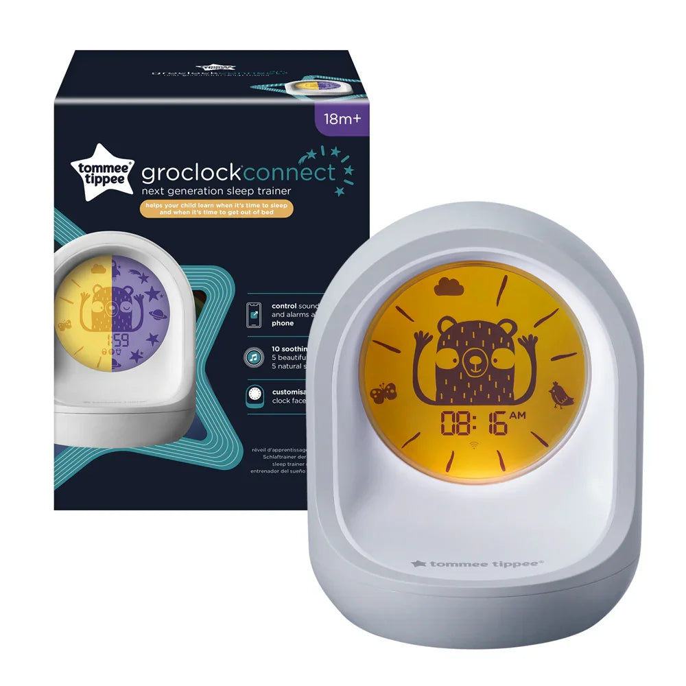Tommee Tippee Timekeeper Connected Baby Sleep Trainer Clock - Baby Essentials