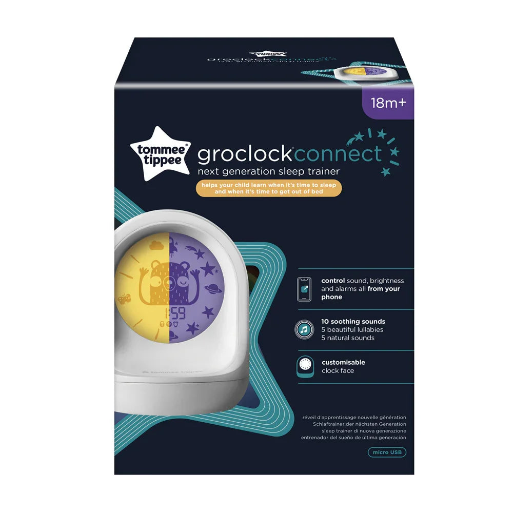 Tommee Tippee Timekeeper Connected Baby Sleep Trainer Clock