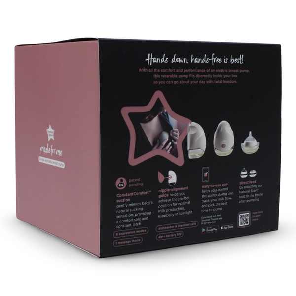 Tommee Tippee Made for Me in-Bra Wearable Breast Pump
