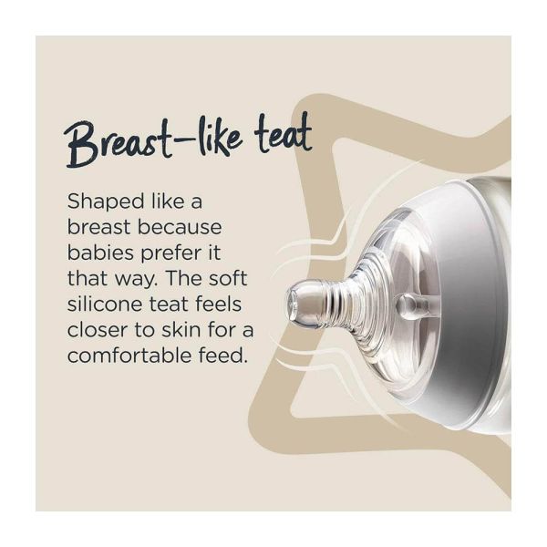 Tommee Tippee Closer to Nature Slow Flow Teats (0m+, 2pcs)
