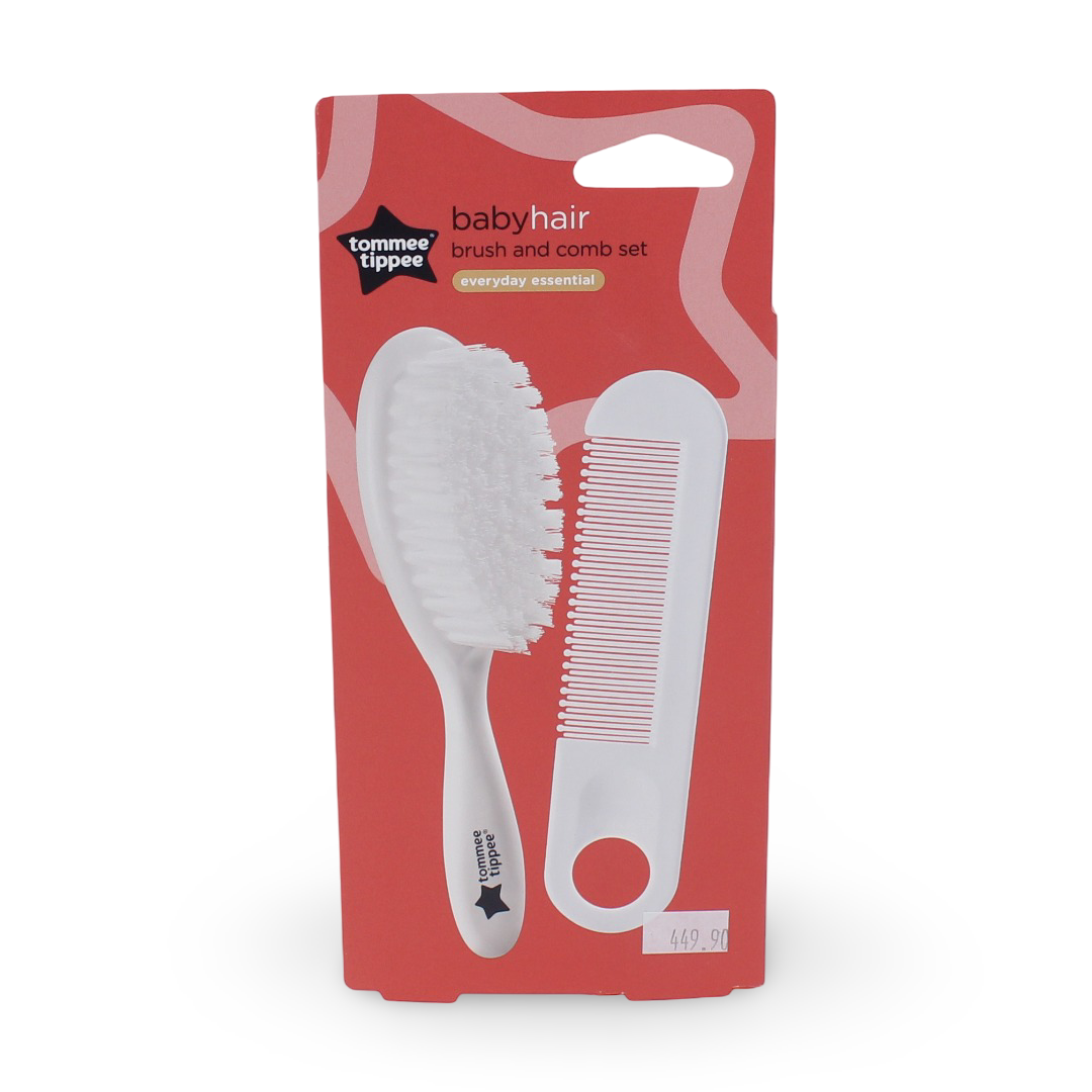 Tommee Tippee Essentials Baby Brush and Comb Set