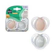 Tommee Tippee Night Time Soothers (0-6m) - 2Pcs