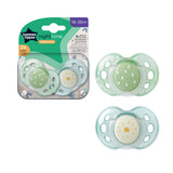 Tommee Tippee Night Time Soothers (18-36m) - 2 Pack