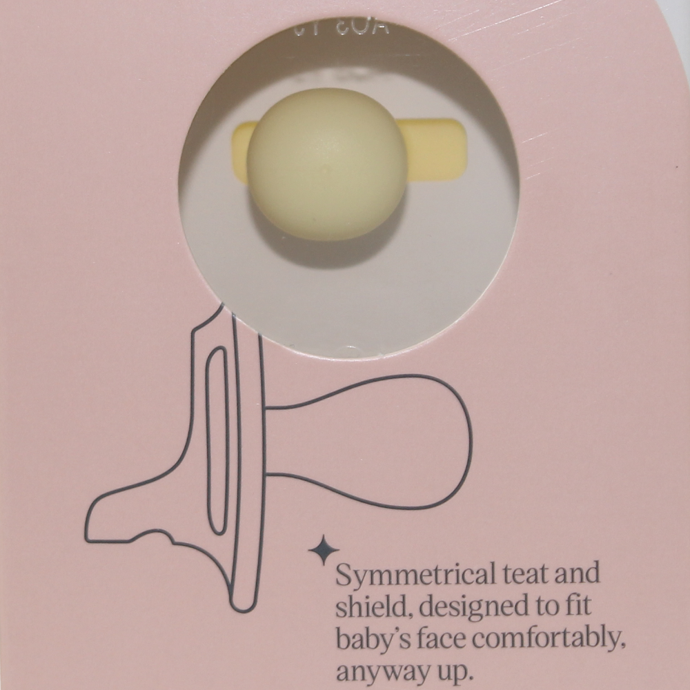 Tommee Tippee Ultra-Light StayPut Silicone Soother – 0–6 Months (Pack of 2)