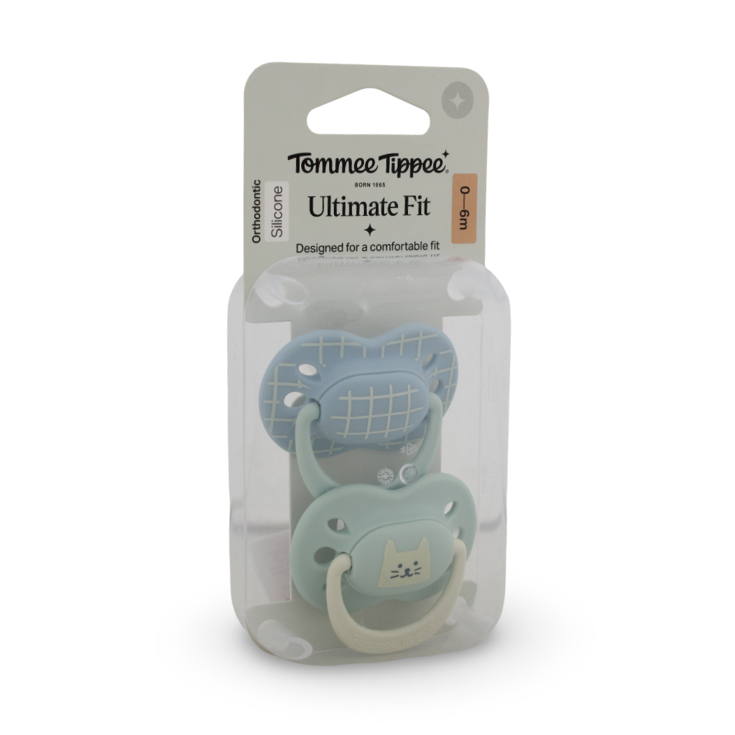 Tommee Tippee Ultimate Fit Pacifier 0-6m – Pack of 2