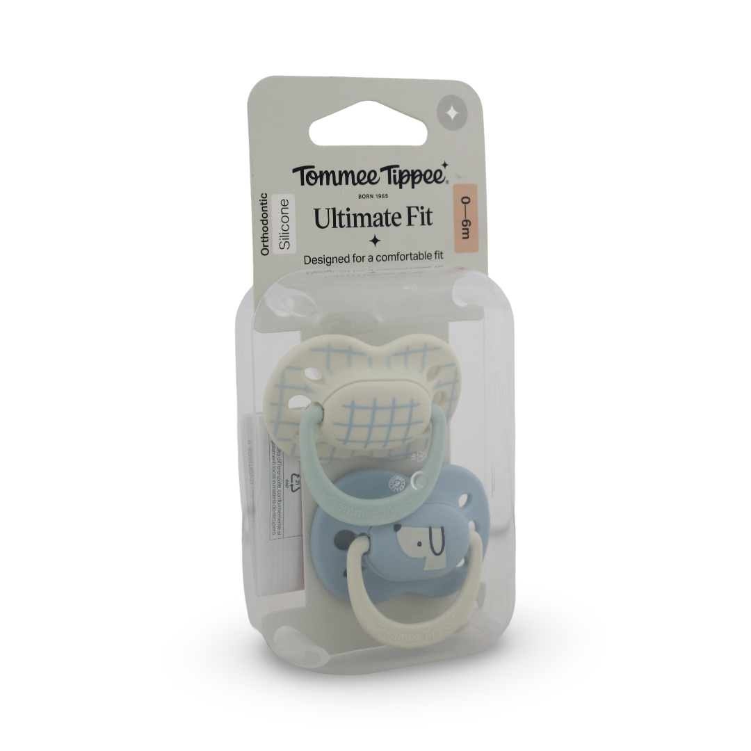 Tommee Tippee Ultimate Fit Pacifier 0-6m – Pack of 2