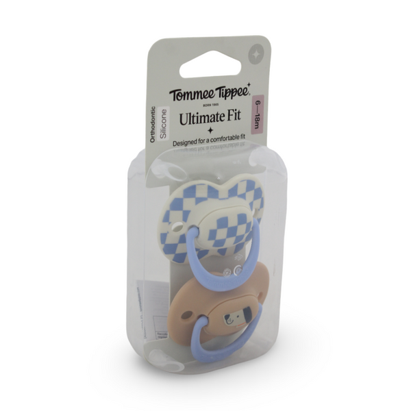 Tommee Tippee Ultimate Fit Pacifier 6-18m – Pack of 2