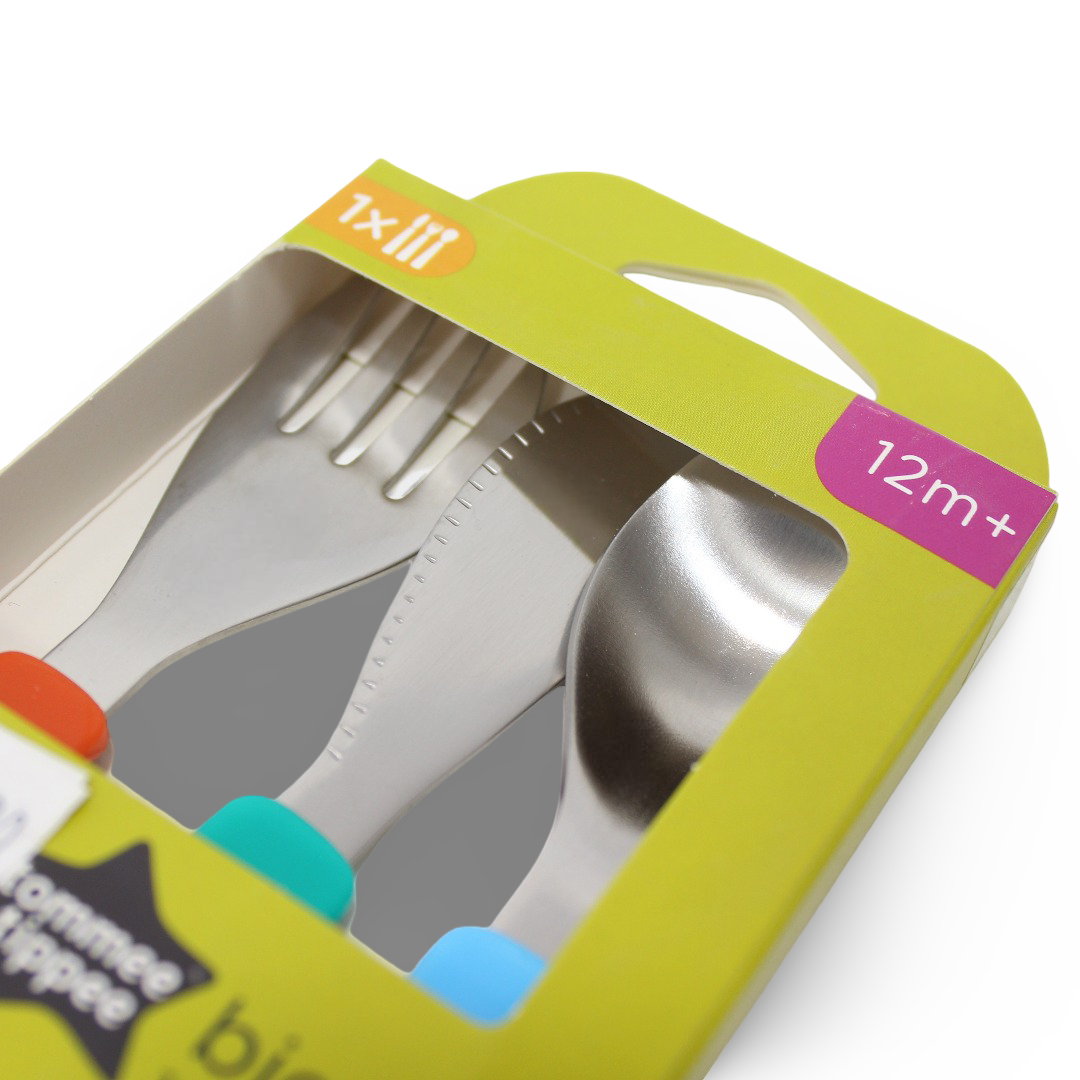 Tommee Tippee Big Kids First Cutlery Set
