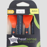 Tommee Tippee Heat Sense Weaning Spoons – 4 Pack