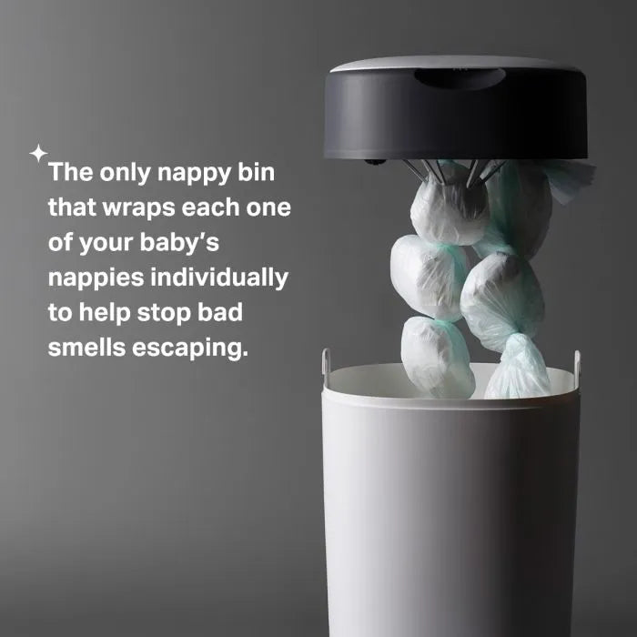 Tommee Tippee Twist & Click Nappy Disposal Bin - Blue