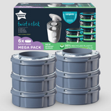 Tommee Tippee Sangenic Refill Cassette 'Twist & Click' Value Pack - 6 Pcs