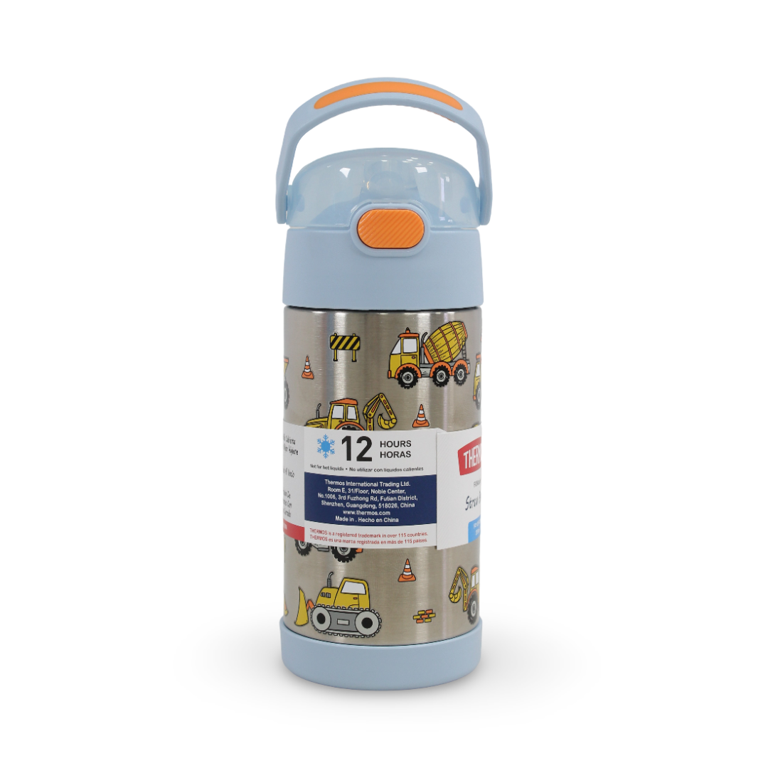 Thermos Funtainer 12oz Kids Vacuum Insulated Stainless Steel Water Bottle 355ml – Baby Blue