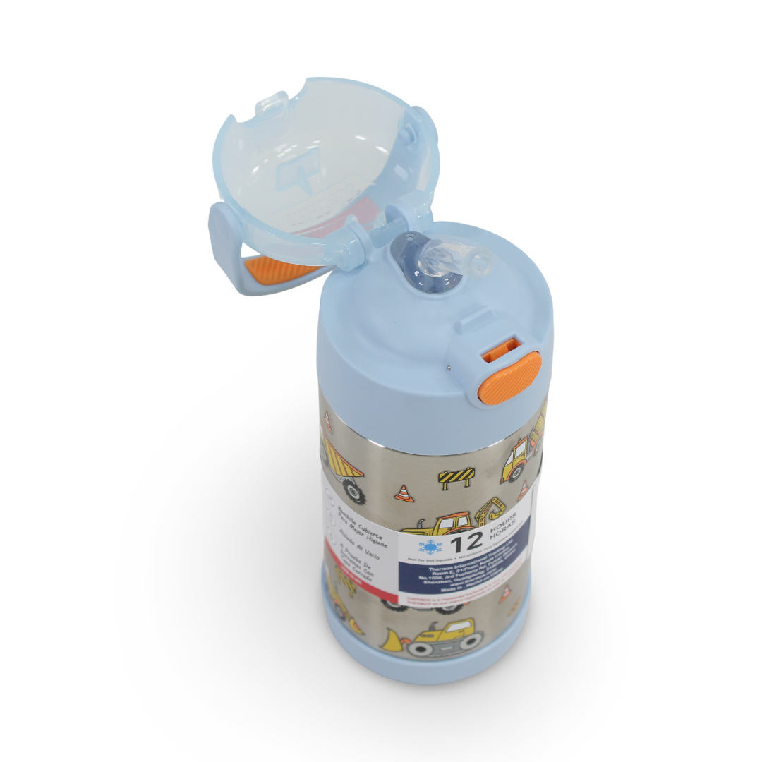 Thermos Funtainer 12oz Kids Vacuum Insulated Stainless Steel Water Bottle 355ml – Baby Blue