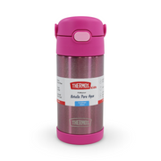 Thermos Funtainer 12-Ounce Stainless Steel Insulated Bottle 355ml – Pink
