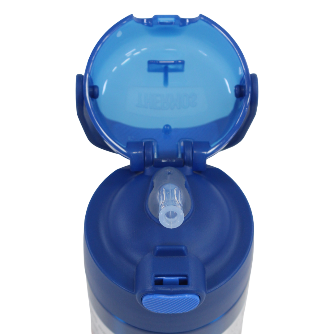 Thermos Funtainer 12-Ounce Stainless Steel Insulated Bottle 355ml – Blue