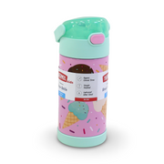 Thermos Funtainer 12-Ounce Stainless Steel Bottle 355ml – Ice Cream Print
