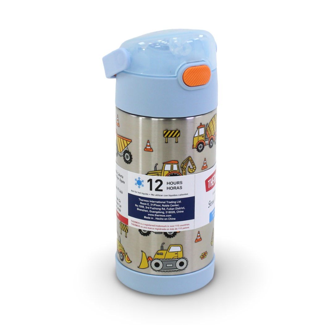 Thermos Funtainer 12-Ounce Stainless Steel Bottle 355ml – Baby Blue