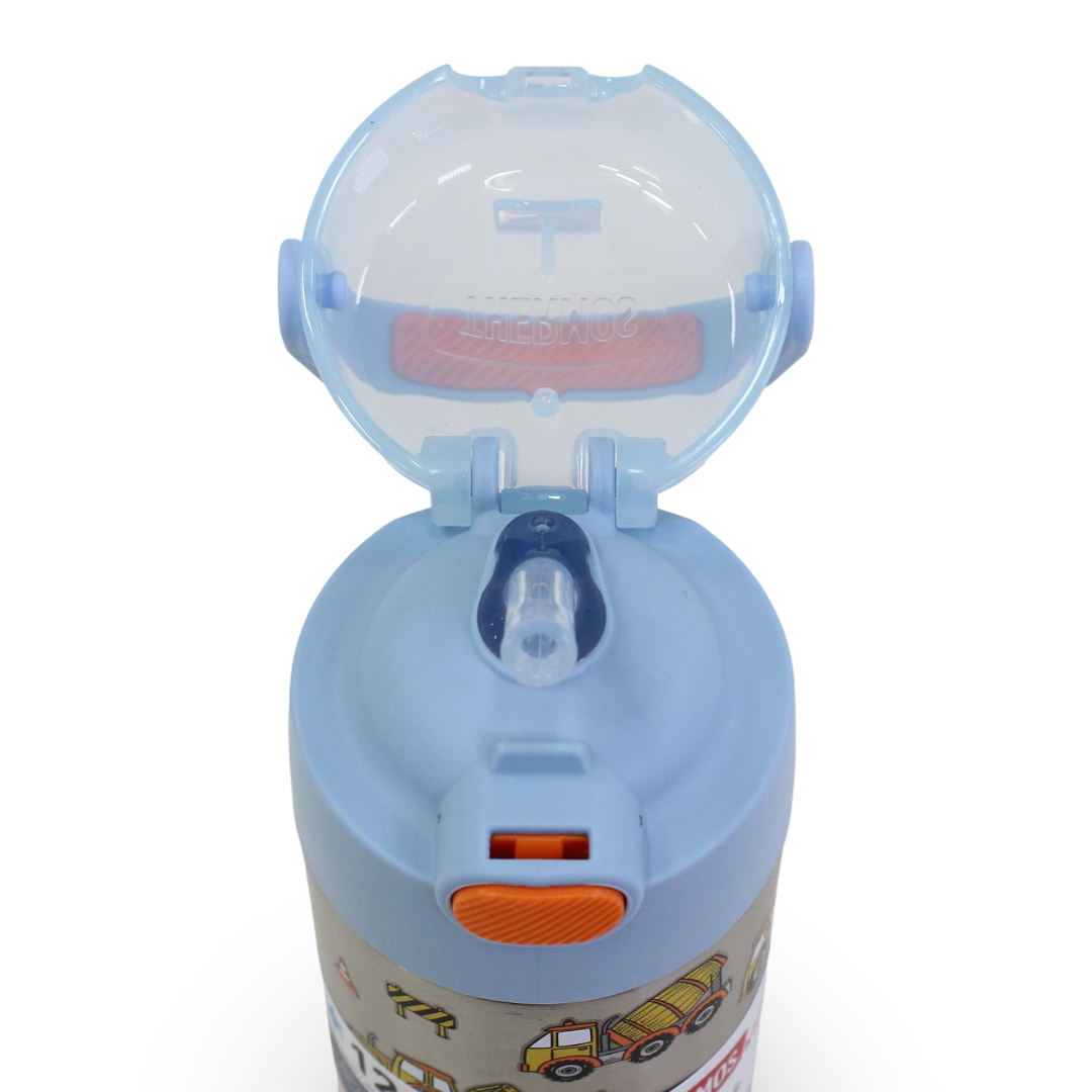 Thermos Funtainer 12-Ounce Stainless Steel Bottle 355ml – Baby Blue