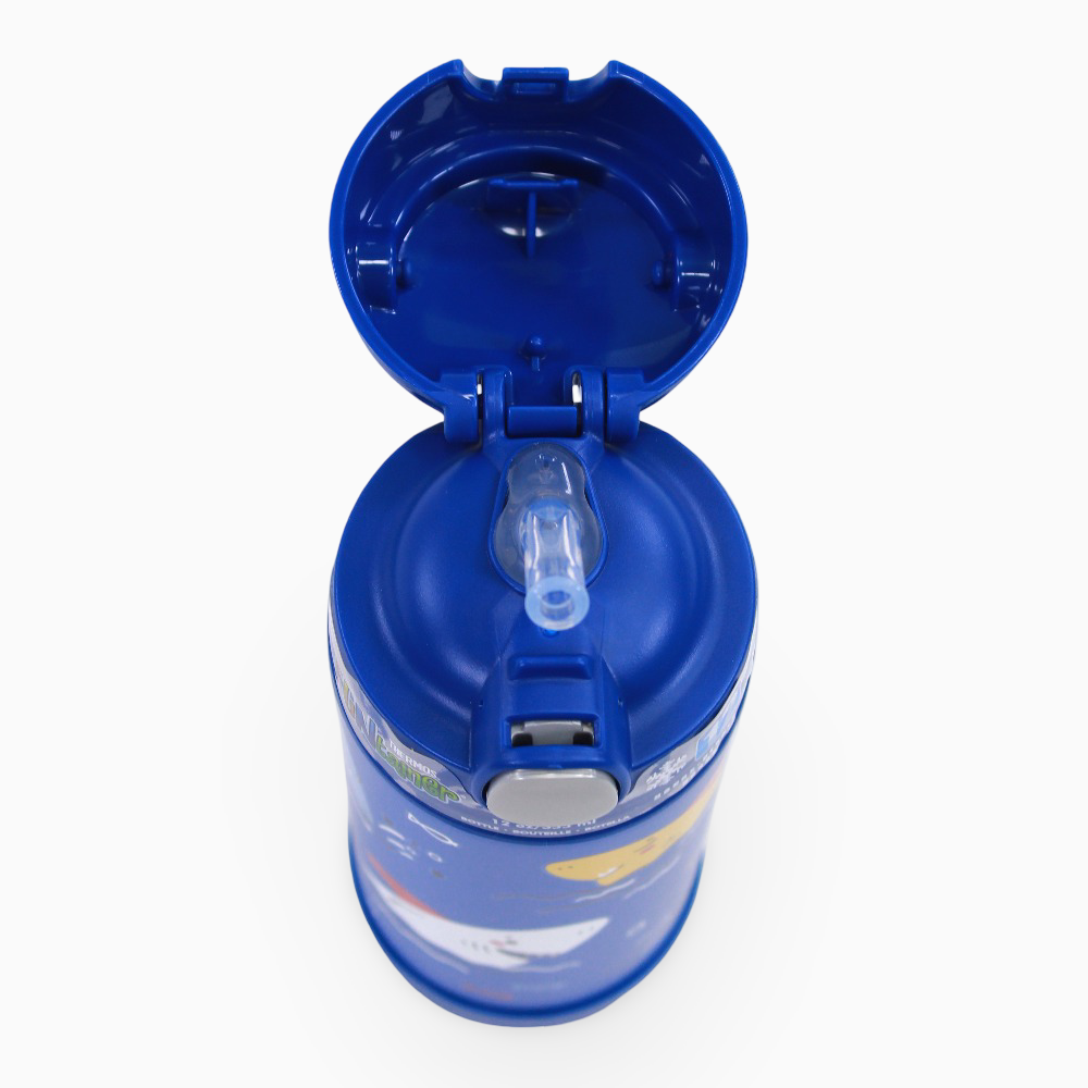 Thermos  Funtainer Vacuum Insulated Straw Bottle - Sharks (355 ml)