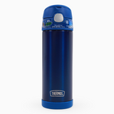 THERMOS® Funtainer Vacuum Insulated Straw Bottle - Navy (470 ml)