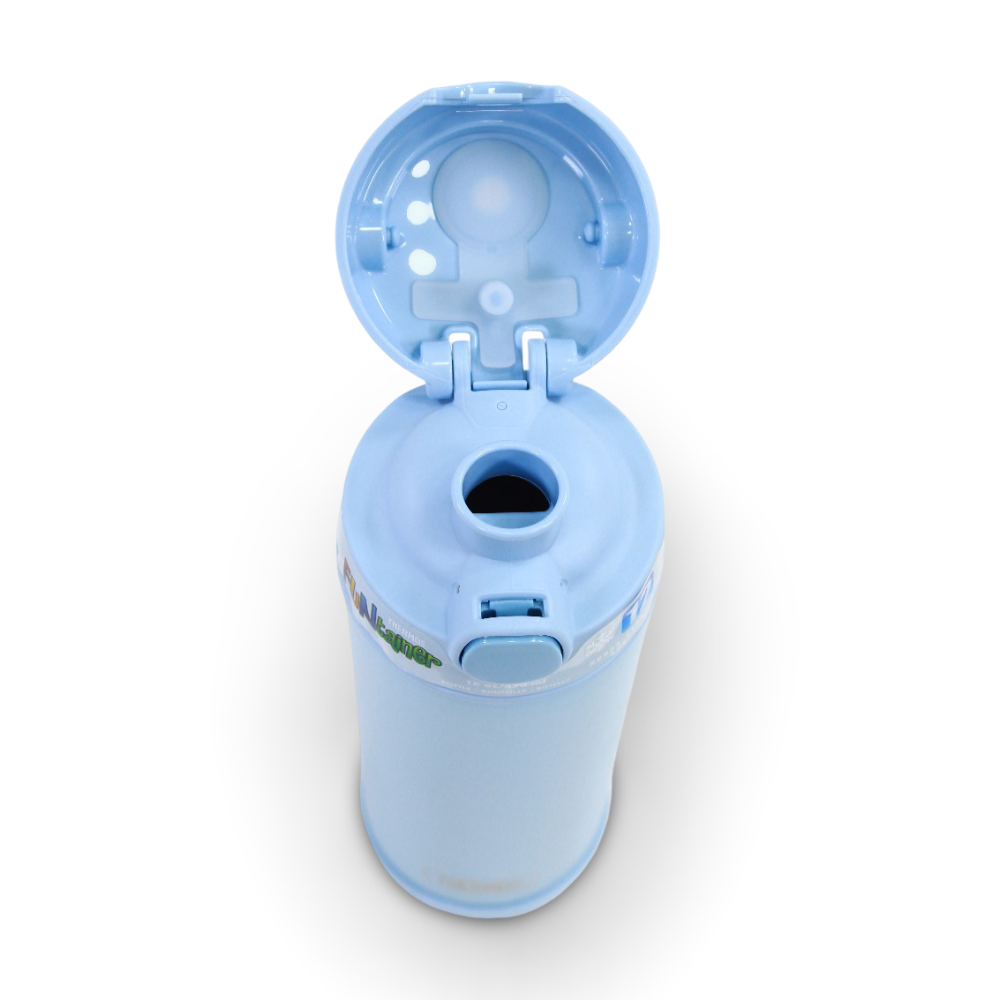 Thermos Funtainer Vacuum Insulated Straw Bottle - Glacier Blue (470 ml)