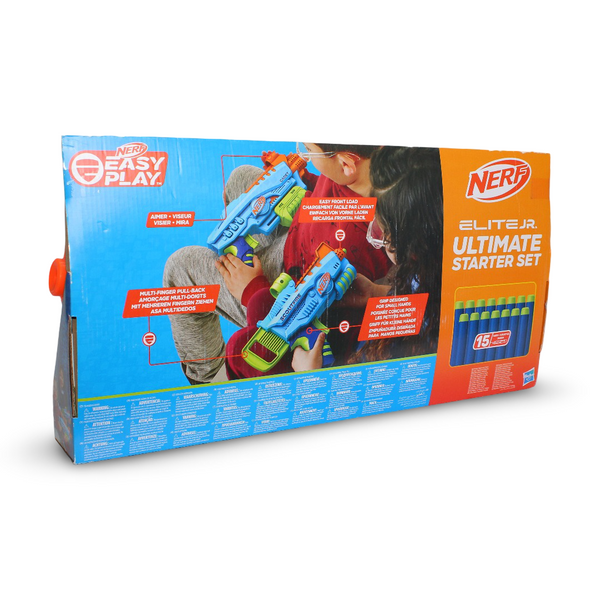 مسدس الرماح Nerf Elite Jr مجموعة المبتدئ النهائية