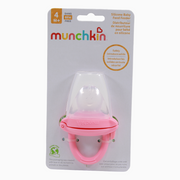 Munchkin Silicone Baby Food Feeder - Pink