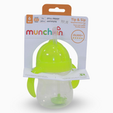 Munchkin Any Angle™ Click Lock Weighted Straw Trainer Cup – 7 oz – Green – 6 months +